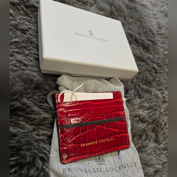 Brunello Cucinelli Card Holder. - Picture 4 of 13